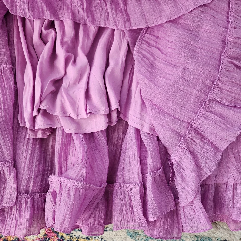 Free People Last Dance Maxi Dress In Crushed Violet Women's‎